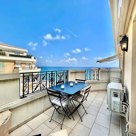 'Le Victoria Beach' Vue Mer Plein Centre, Spacieux Menton Eksteriør billede